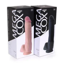 Kiotos Cox - Mega Dildo XXL 37 X 8 Cm - Zwart -Cock & Ball Toys winkel Kiotos Cox MEGA Dildo XXL 37 x 8 cm zwart 10