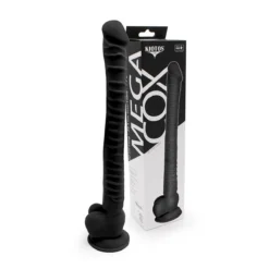 Kiotos Cox - Mega Dildo XXL 40 X 3.7 Cm - Zwart