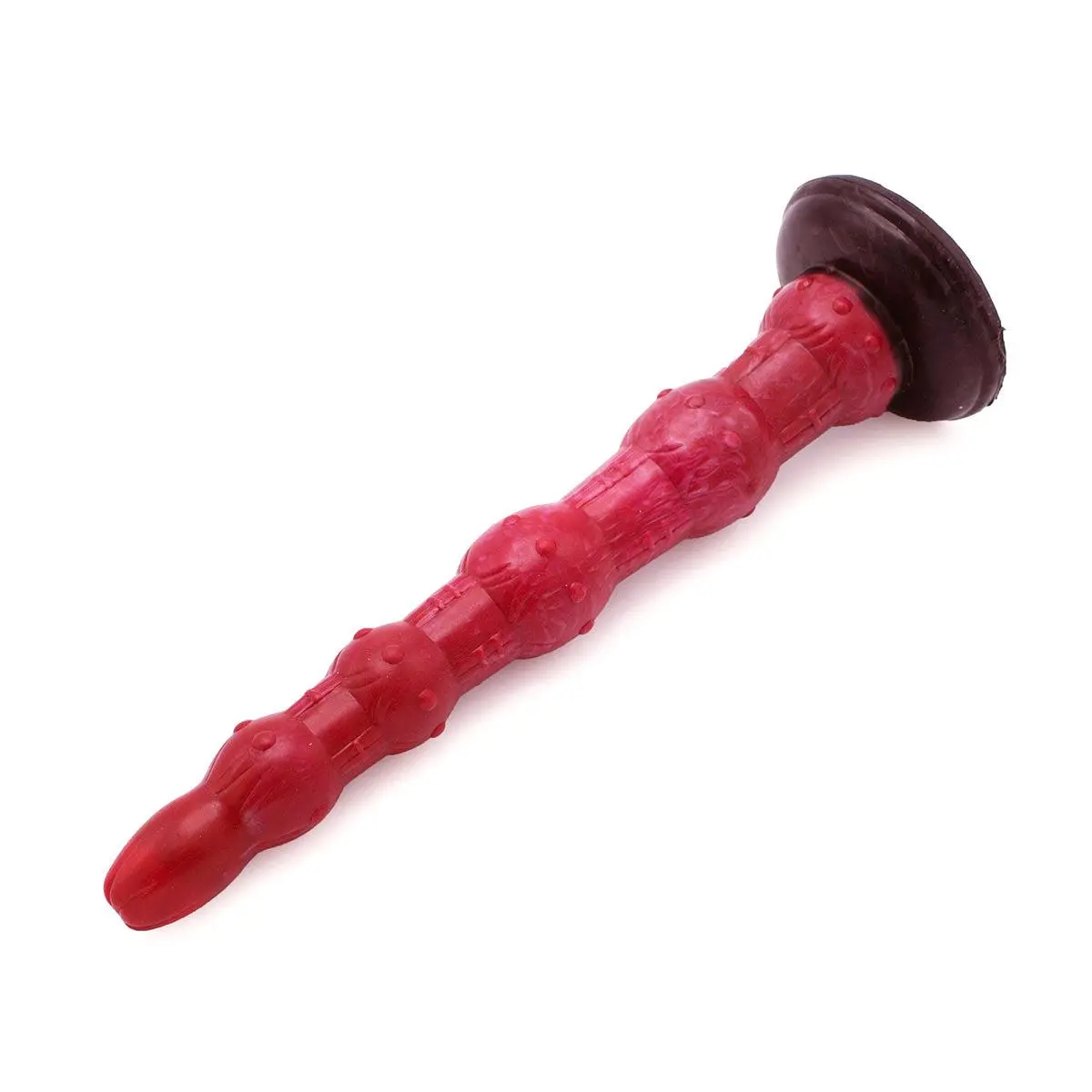 Kiotos Monstar - Anaal Dildo Beast No. 45 - 37.5 X 5.7 Cm - Roze/Rood/Zwart 4 Kiotos Monstar - Anaal Dildo Beast No. 45 - 37.5 X 5.7 Cm - Roze/Rood/Zwart - Afbeelding 4
