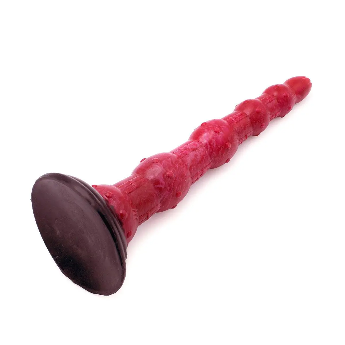 Kiotos Monstar - Anaal Dildo Beast No. 45 - 37.5 X 5.7 Cm - Roze/Rood/Zwart 5 Kiotos Monstar - Anaal Dildo Beast No. 45 - 37.5 X 5.7 Cm - Roze/Rood/Zwart - Afbeelding 5