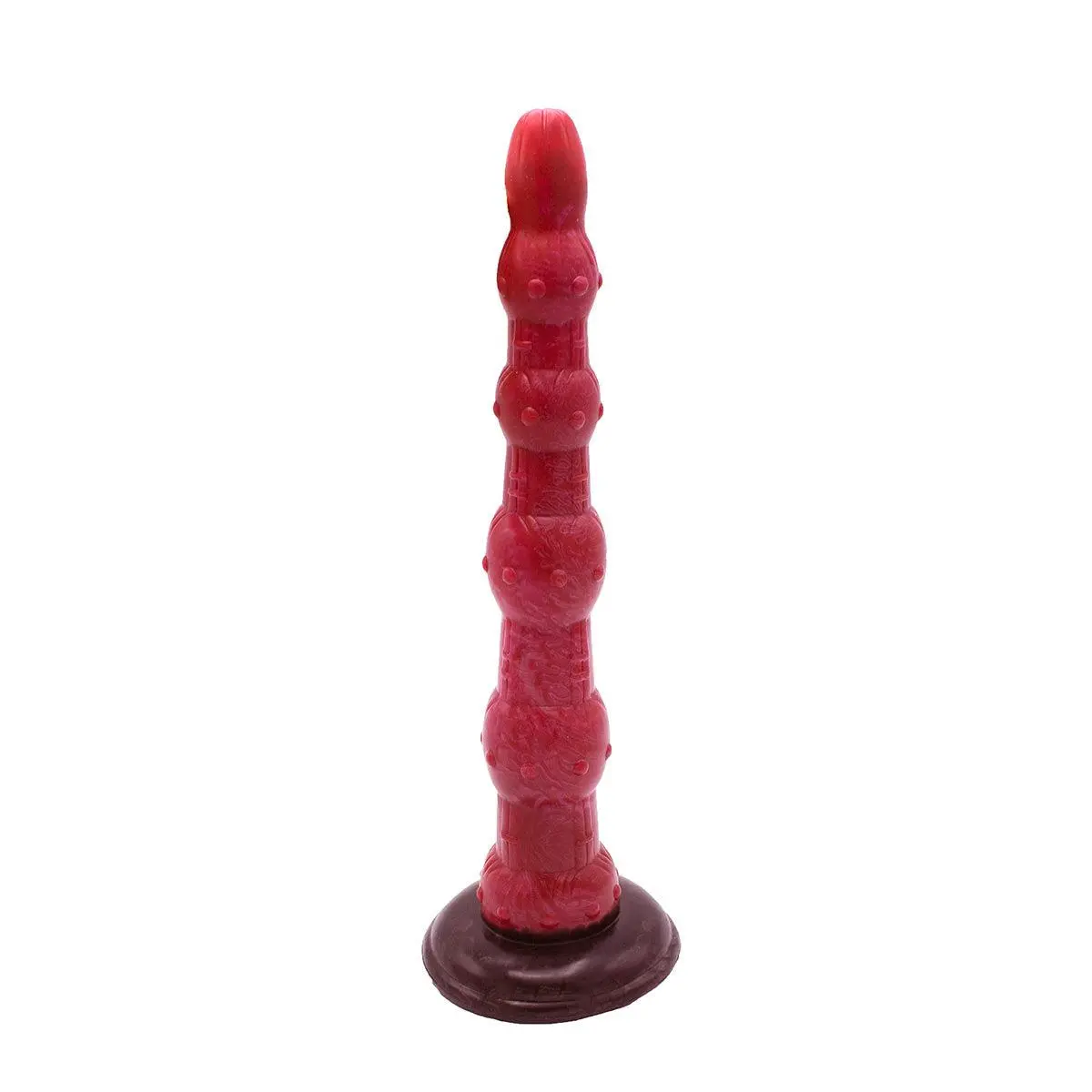Kiotos Monstar - Anaal Dildo Beast No. 45 - 37.5 X 5.7 Cm - Roze/Rood/Zwart 7 Kiotos Monstar - Anaal Dildo Beast No. 45 - 37.5 X 5.7 Cm - Roze/Rood/Zwart - Afbeelding 7