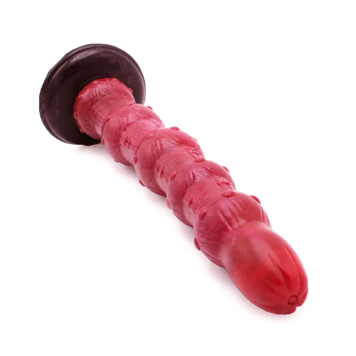 Kiotos Monstar - Anaal Dildo Beast No. 45 - 37.5 X 5.7 Cm - Roze/Rood/Zwart 8 Kiotos Monstar - Anaal Dildo Beast No. 45 - 37.5 X 5.7 Cm - Roze/Rood/Zwart - Afbeelding 8