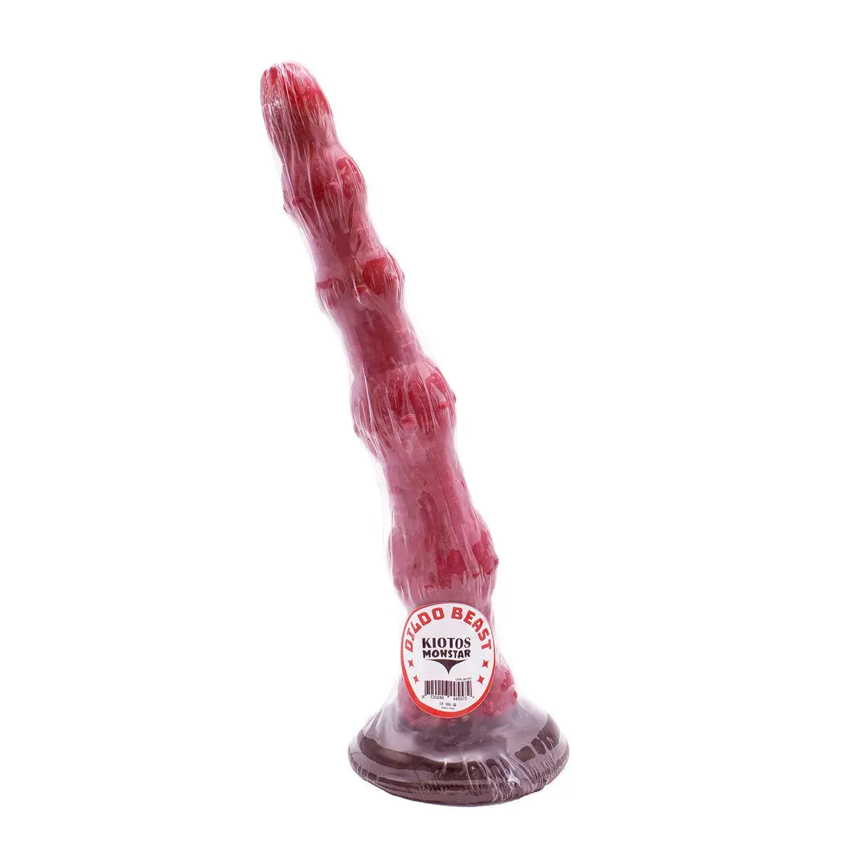 Kiotos Monstar - Anaal Dildo Beast No. 45 - 37.5 X 5.7 Cm - Roze/Rood/Zwart 9 Kiotos Monstar - Anaal Dildo Beast No. 45 - 37.5 X 5.7 Cm - Roze/Rood/Zwart - Afbeelding 9