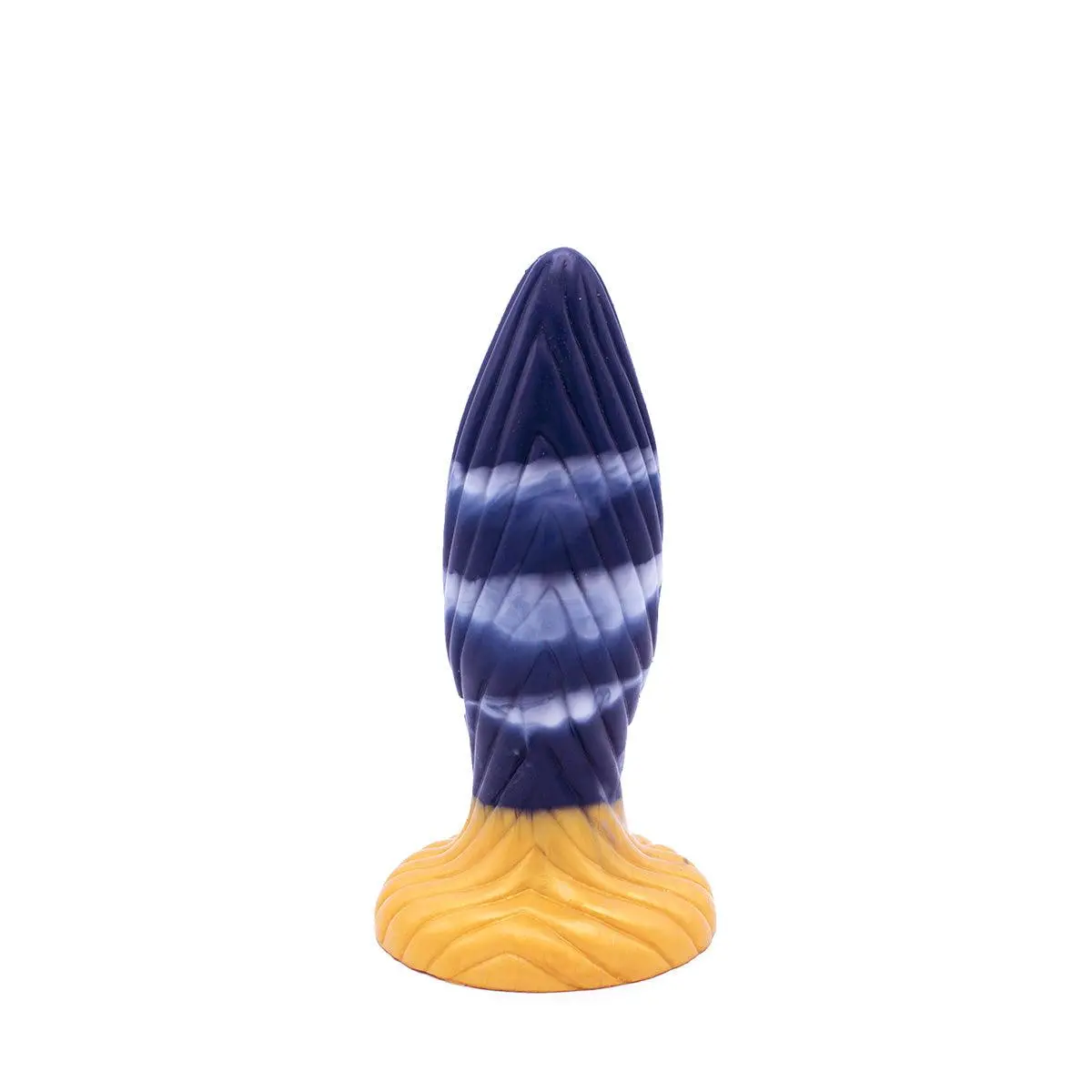 Kiotos Monstar - Buttplug/Anaal Dildo Beast 39 - 17.5 X 5.5 Cm - Blauw/Goud/Wit 3 Kiotos Monstar - Buttplug/Anaal Dildo Beast 39 - 17.5 X 5.5 Cm - Blauw/Goud/Wit - Afbeelding 3