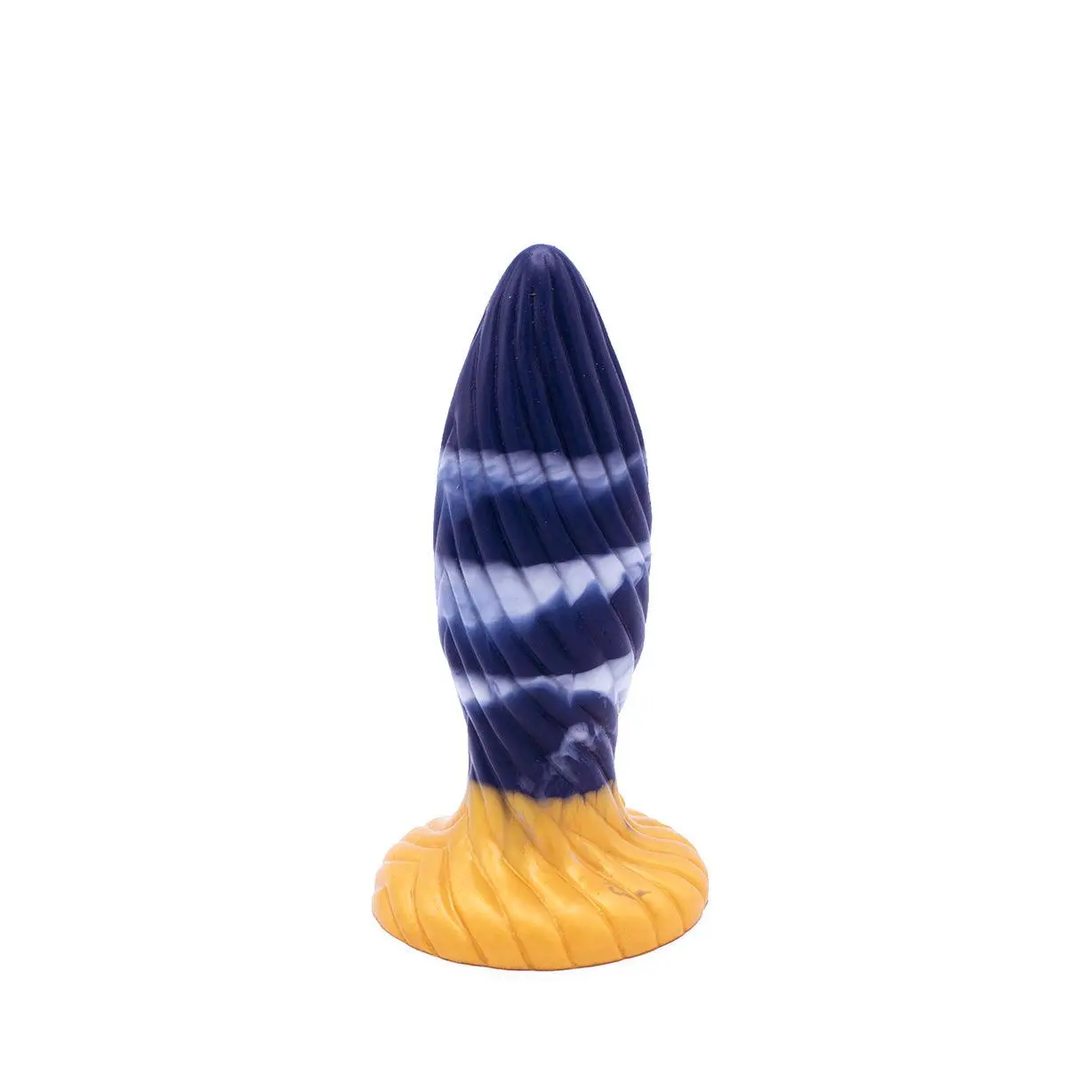 Kiotos Monstar - Buttplug/Anaal Dildo Beast 39 - 17.5 X 5.5 Cm - Blauw/Goud/Wit 6 Kiotos Monstar - Buttplug/Anaal Dildo Beast 39 - 17.5 X 5.5 Cm - Blauw/Goud/Wit - Afbeelding 6