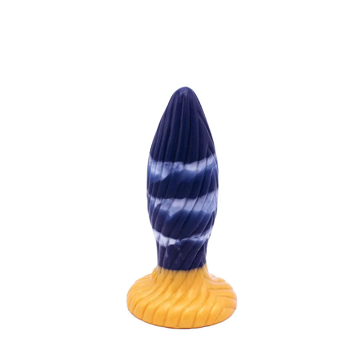 Kiotos Monstar - Buttplug/Anaal Dildo Beast 39 - 17.5 X 5.5 Cm - Blauw/Goud/Wit 7 Kiotos Monstar - Buttplug/Anaal Dildo Beast 39 - 17.5 X 5.5 Cm - Blauw/Goud/Wit - Afbeelding 7