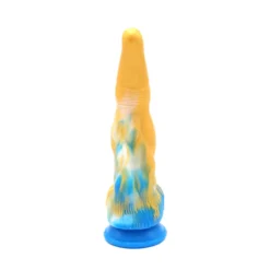 Kiotos Monstar - Dildo Beast 17 - Goud/Blauw/Wit 14 Kiotos Monstar - Dildo Beast 17 - Goud/Blauw/Wit -Cock & Ball Toys winkel Kiotos Monstar Dildo Beast 17 goudblauwwit 6