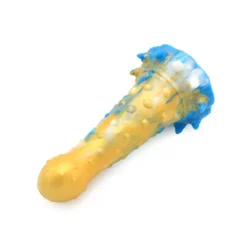 Kiotos Monstar - Dildo Beast 20 - Goud/Blauw/Wit 11 Kiotos Monstar - Dildo Beast 20 - Goud/Blauw/Wit -Cock & Ball Toys winkel Kiotos Monstar Dildo Beast 20 goudblauwwit 5