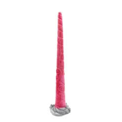 Kiotos Monstar - Dildo Beast 21 - Roze/Grijs/Wit
