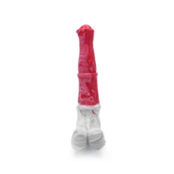 Kiotos Monstar - Dildo Beast 22 - Roze/Grijs/Wit -Cock & Ball Toys winkel Kiotos Monstar Dildo Beast 22 rozegrijswit 6