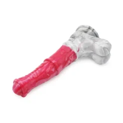 Kiotos Monstar - Dildo Beast 22 - Roze/Grijs/Wit -Cock & Ball Toys winkel Kiotos Monstar Dildo Beast 22 rozegrijswit 7