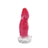Kiotos Monstar - Dildo Beast 24 - 21 X 6 Cm - Roze/Grijs/Wit