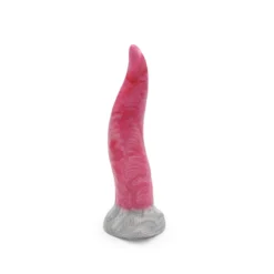 Kiotos Monstar - Dildo Beast 27 - 21 X 5.8 Cm- Roze/Grijs/Wit -Cock & Ball Toys winkel Kiotos Monstar Dildo Beast 27 21 x 5 8 cm rozegrijswit 3