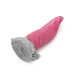 Kiotos Monstar - Dildo Beast 27 - 21 X 5.8 Cm- Roze/Grijs/Wit -Cock & Ball Toys winkel Kiotos Monstar Dildo Beast 27 21 x 5 8 cm rozegrijswit 8