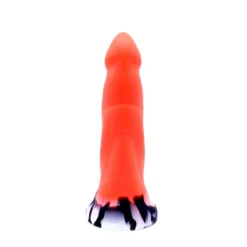 Kiotos Monstar - Dildo Beast No. 47 - Oranje/Zwart/Wit -Cock & Ball Toys winkel Kiotos Monstar Dildo Beast No 47 oranjezwartwit 5