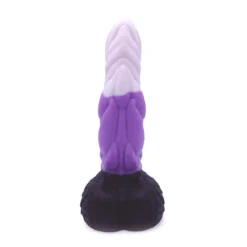 Kiotos Monstar - Dildo Beast No. 50 - Paars/Wit/Zwart 12 Kiotos Monstar - Dildo Beast No. 50 - Paars/Wit/Zwart -Cock & Ball Toys winkel Kiotos Monstar Dildo Beast No 50 paarswitzwart 5