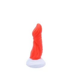 Kiotos Monstar - Dildo Beast No. 52 - Oranje/Wit -Cock & Ball Toys winkel Kiotos Monstar Dildo Beast No 52 oranjewit 4