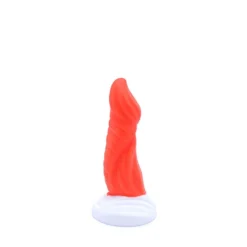Kiotos Monstar - Dildo Beast No. 52 - Oranje/Wit -Cock & Ball Toys winkel Kiotos Monstar Dildo Beast No 52 oranjewit 6
