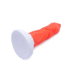 Kiotos Monstar - Dildo Beast No. 52 - Oranje/Wit -Cock & Ball Toys winkel Kiotos Monstar Dildo Beast No 52 oranjewit 8