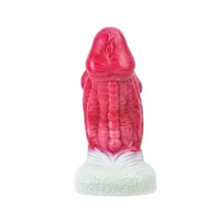 Kiotos Monstar Dildo Beast Nr. 78 Caraxes - Roze/Wit/Grijs -Cock & Ball Toys winkel Kiotos Monstar Dildo Beast Nr 78 Caraxes RozeWitGrijs 5