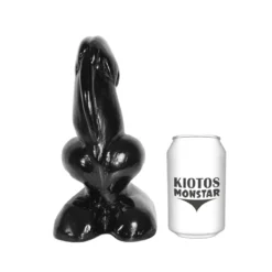 Kiotos Monstar - Dildo BRONTO 20,5 X 9,5 Cm - Zwart