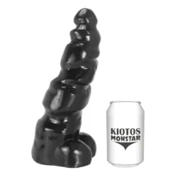 Kiotos Monstar - Dildo DRAGON 28 X 8,4 Cm - Zwart
