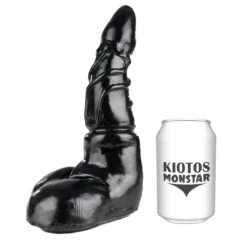 Kiotos Monstar - Dildo MegaLODON 20 X 5.5 Cm - Zwart