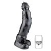 Kiotos Monstar - Dildo TIGER 33 X 7,5 Cm - Zwart