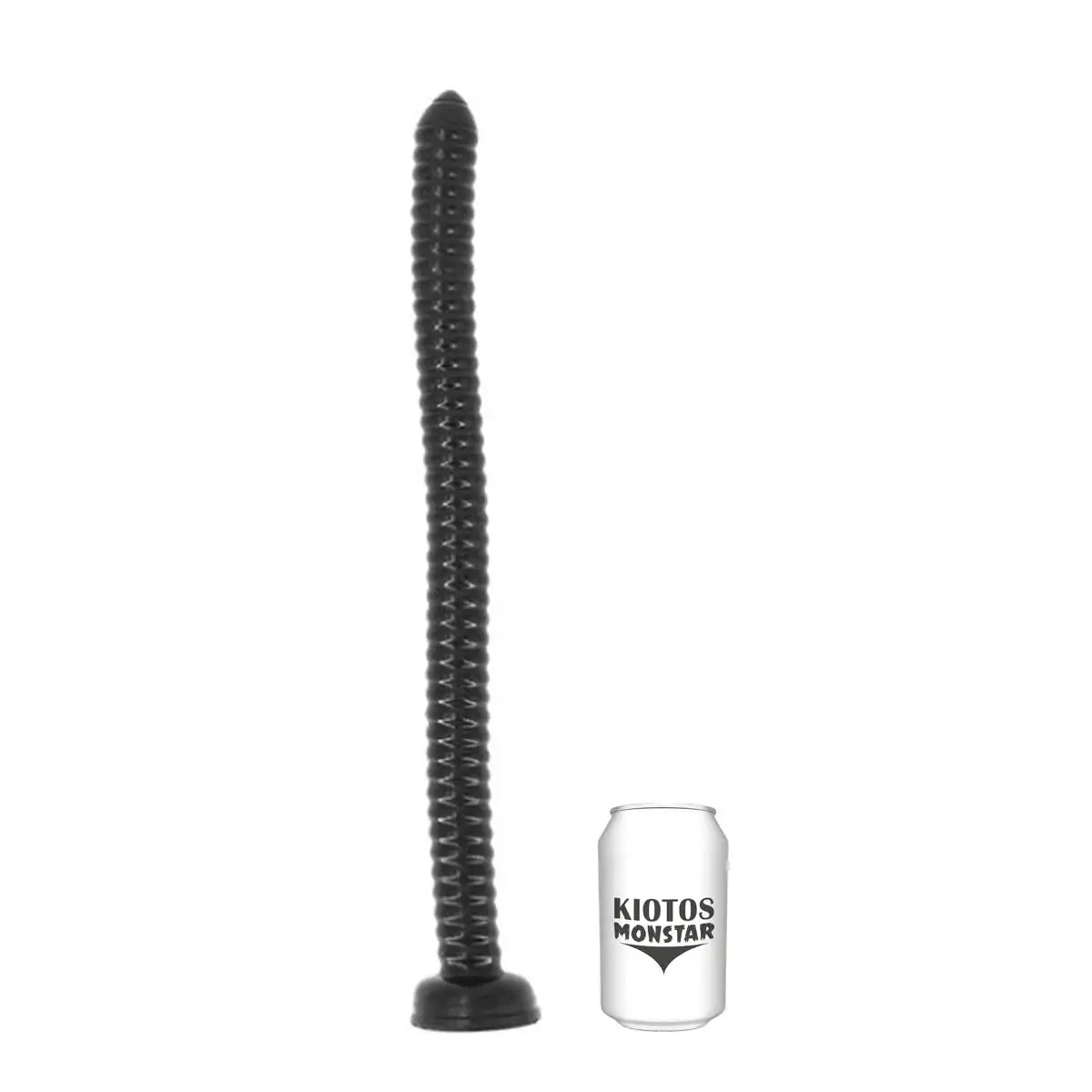 Kiotos Monstar - Ribbed Dildo BALBOA 48,5 X 3,2 Cm - Zwart 1 Kiotos Monstar - Ribbed Dildo BALBOA 48,5 X 3,2 Cm - Zwart