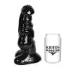 Kiotos Monstar - Ribbed Dildo DRAKE 24 X 8.5 Cm - Zwart