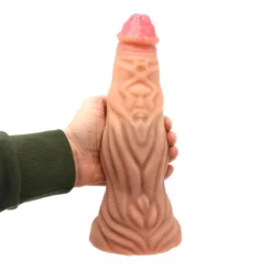 Kiotos Monstar - XXL Dildo Beast 29 HULK - 27.5 X 8.5 Cm - Lichte Huidskleur -Cock & Ball Toys winkel Kiotos Monstar XXL Dildo Beast 29 HULK 27 5 x 8 5 cm lichte huidskleur 7