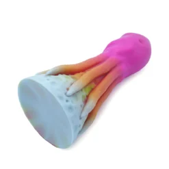 Kiotos Monstar - XXL Dildo Beast No. 54 - Roze/oranje/Wit -Cock & Ball Toys winkel Kiotos Monstar XXL Dildo Beast No 54 rozeoranjewit 8