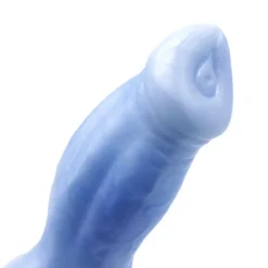 Kiotos Monstar - XXL Dildo Beast No. 57 Michel The Mastiff - Blauw/Wit -Cock & Ball Toys winkel Kiotos Monstar XXL Dildo Beast No 57 Michel The Mastiff BlauwWit 13