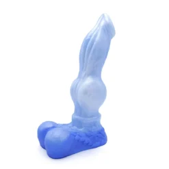 Kiotos Monstar - XXL Dildo Beast No. 57 Michel The Mastiff - Blauw/Wit