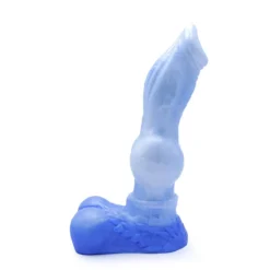 Kiotos Monstar - XXL Dildo Beast No. 57 Michel The Mastiff - Blauw/Wit -Cock & Ball Toys winkel Kiotos Monstar XXL Dildo Beast No 57 Michel The Mastiff BlauwWit 3