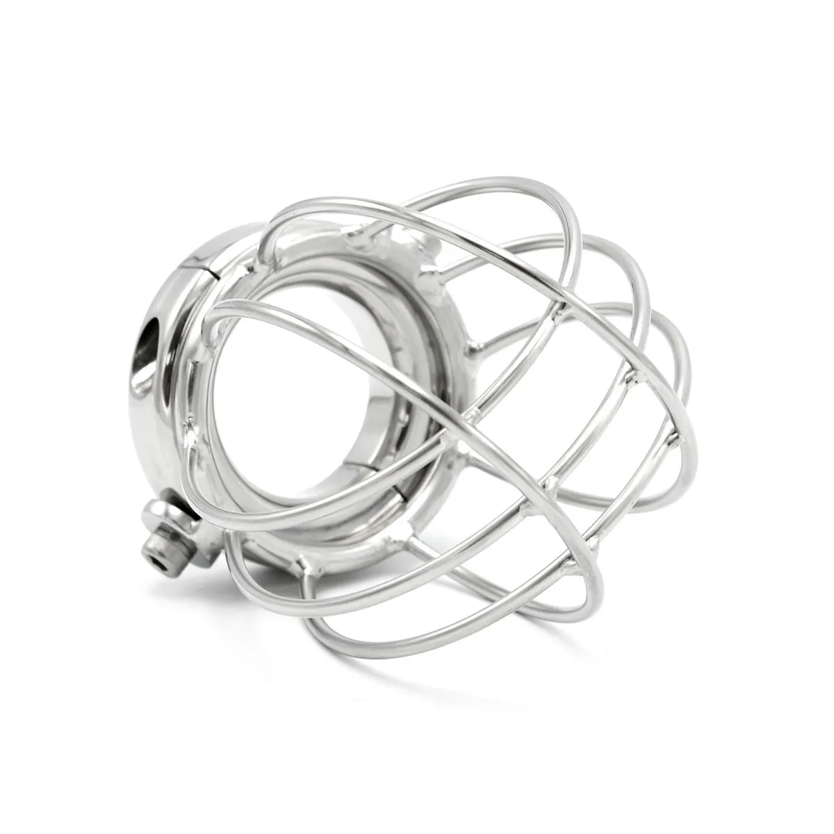 Kiotos Steel - Ballstretcher Ball Cage - Scrotum Kooi - Balzak Achter De Tralies 5 Kiotos Steel - Ballstretcher Ball Cage - Scrotum Kooi - Balzak Achter De Tralies - Afbeelding 5