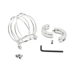 Kiotos Steel - Ballstretcher Ball Cage - Scrotum Kooi - Balzak Achter De Tralies 11 Kiotos Steel - Ballstretcher Ball Cage - Scrotum Kooi - Balzak Achter De Tralies -Cock & Ball Toys winkel Kiotos Steel Ballstretcher Ball Cage Scrotum Kooi Balzak Achter De Tralies 6