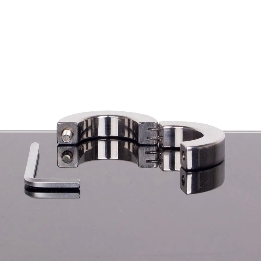 Kiotos Steel - Ballstretcher RVS Met Groeven Scharnierend 14 Mm Hoog Ø 35 Mm 3 Kiotos Steel - Ballstretcher RVS Met Groeven Scharnierend 14 Mm Hoog Ø 35 Mm - Afbeelding 3