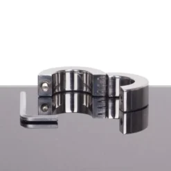 Kiotos Steel - Ballstretcher RVS Met Groeven Scharnierend 20 Mm Hoog Ø 35 Mm