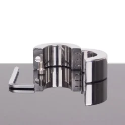 Kiotos Steel - Ballstretcher RVS Met Groeven Scharnierend 28 Mm Hoog Ø 35 Mm