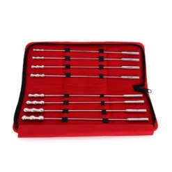 Kiotos Steel - Urethral Sound Rosebud Dilators - Set Van 8 Stuks -Cock & Ball Toys winkel Kiotos Steel Urethral Sound Rosebud Dilators set van 8 stuks 6