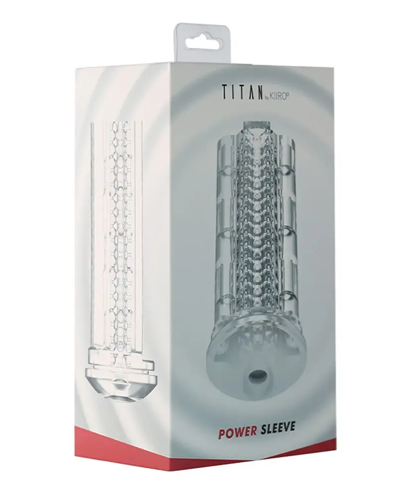 Kiiroo Kiroo Power Sleeve Voor De Titan Experience Masturbator - Zwart 2 Kiiroo Kiroo Power Sleeve Voor De Titan Experience Masturbator - Zwart - Afbeelding 2