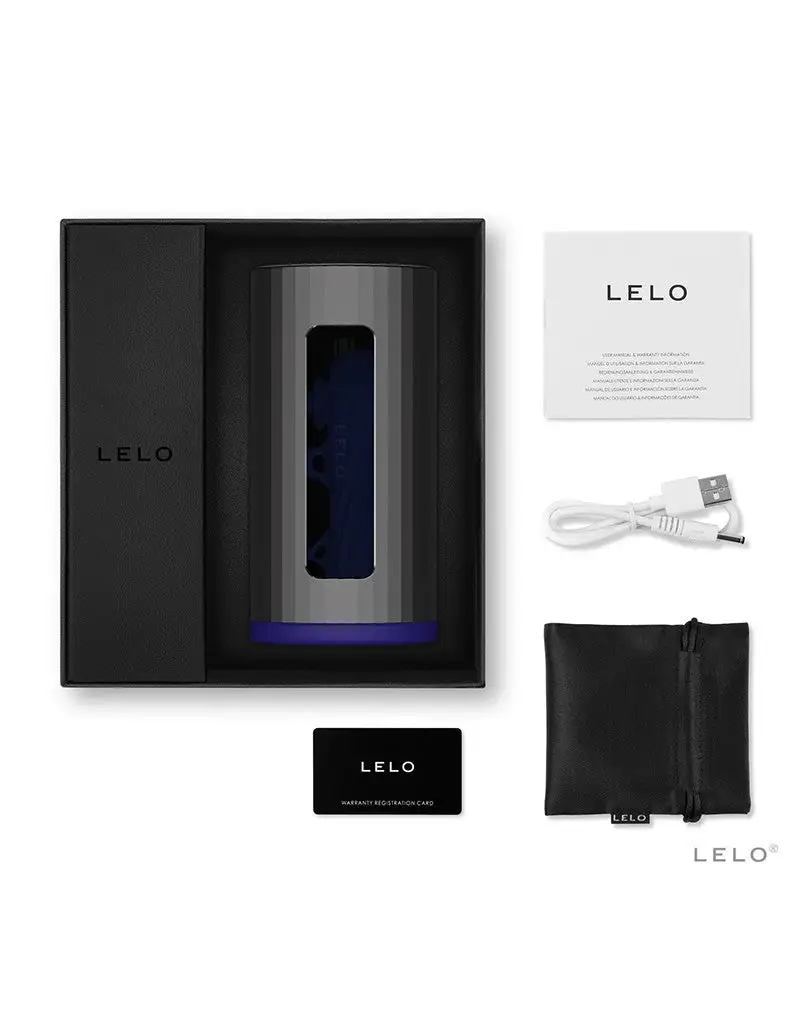 LELO - F1S V2 Interactieve Masturbator Met App Control - Blauw 5 LELO - F1S V2 Interactieve Masturbator Met App Control - Blauw - Afbeelding 5