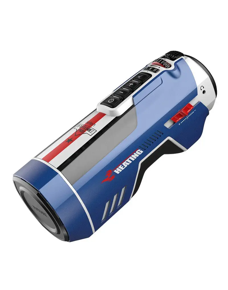 Leten - SM Future Pro Super Masturbator Stotend, Verwarmend, Met Geluid, Met DroogFunctie - Wit/Blauw 6 Leten - SM Future Pro Super Masturbator Stotend, Verwarmend, Met Geluid, Met DroogFunctie - Wit/Blauw - Afbeelding 6