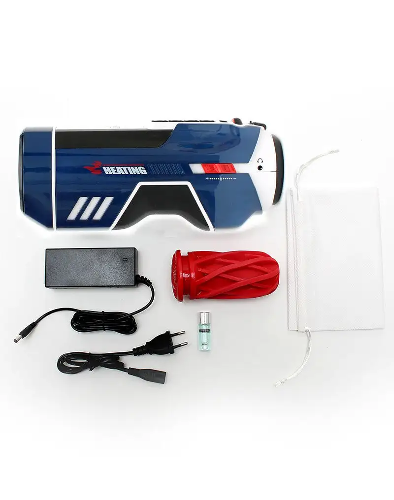 Leten - SM Future Pro Super Masturbator Stotend, Verwarmend, Met Geluid, Met DroogFunctie - Wit/Blauw 8 Leten - SM Future Pro Super Masturbator Stotend, Verwarmend, Met Geluid, Met DroogFunctie - Wit/Blauw - Afbeelding 8