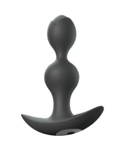 Love To Love - Twinny Bud Buigbare Vibrerende Buttplug - Zwart