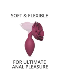 Love To Love - Open Roos Buttplug - Maat M - Rood -Cock & Ball Toys winkel Love to love Open Roos Buttplug maat M rood 4