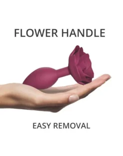 Love To Love - Open Roos Buttplug - Maat M - Rood -Cock & Ball Toys winkel Love to love Open Roos Buttplug maat M rood 5