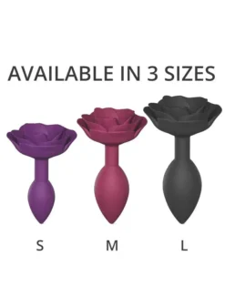 Love To Love - Open Roos Buttplug - Maat S - Paars -Cock & Ball Toys winkel Love to love Open Roos Buttplug maat S paars 6
