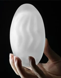 Lovetoy - Giant Egg Masturbator Ei - Blauw -Cock & Ball Toys winkel Lovetoy Giant Egg Masturbator Ei blauw 3